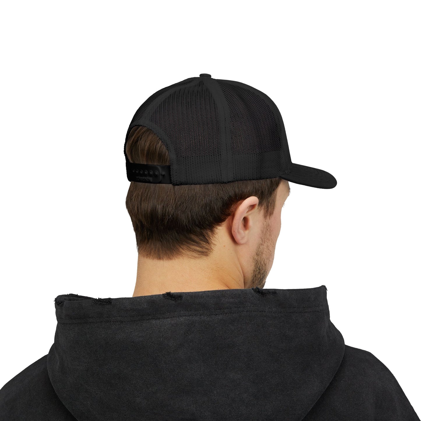 I BRING THE WEIRD Snapback Trucker Cap - Silver