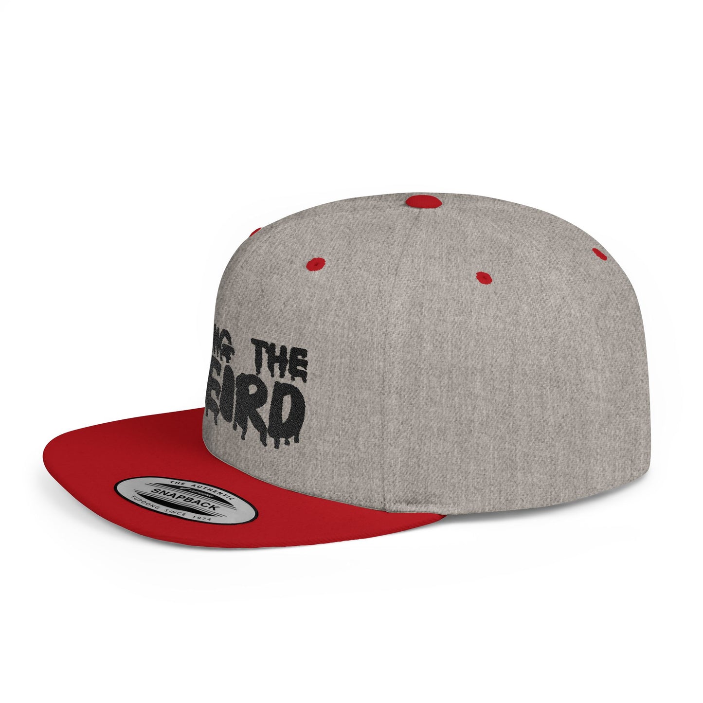 I BRING THE WEIRD Classic Flat Bill Trucker Cap - Black