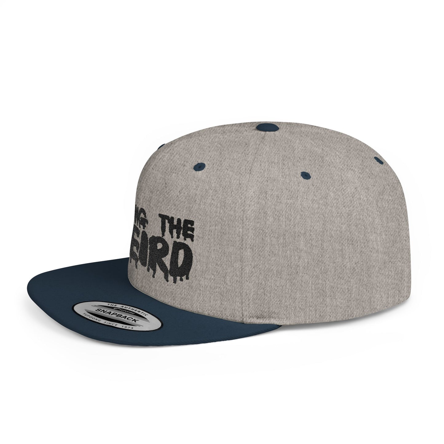 I BRING THE WEIRD Classic Flat Bill Trucker Cap - Black