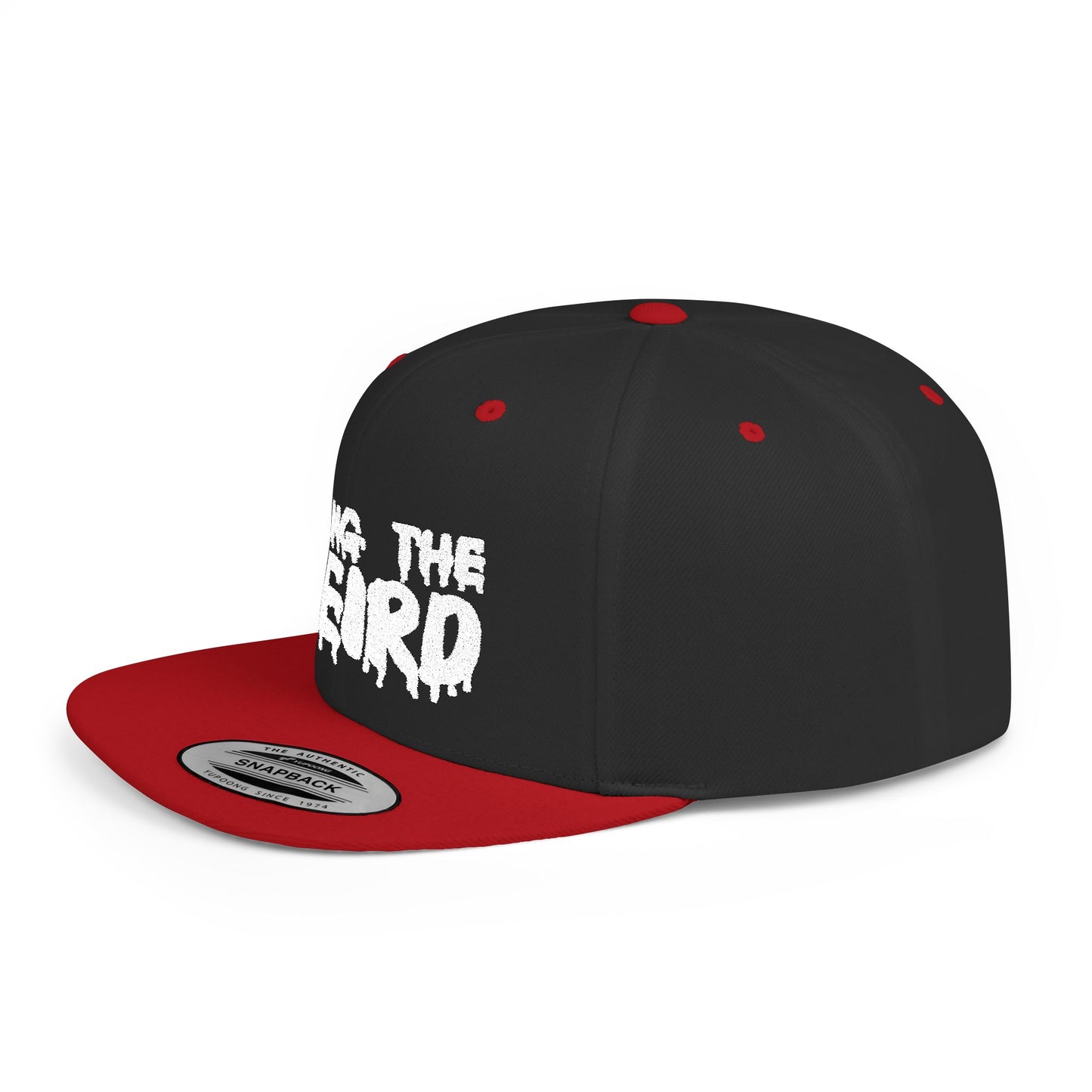 I BRING THE WEIRD Classic Flat Bill Trucker Cap - White