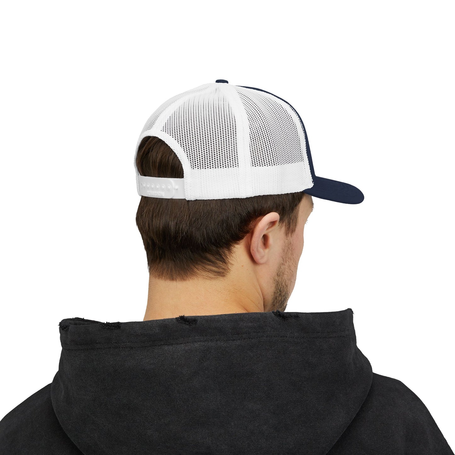 I BRING THE WEIRD Snapback Trucker Cap - Silver