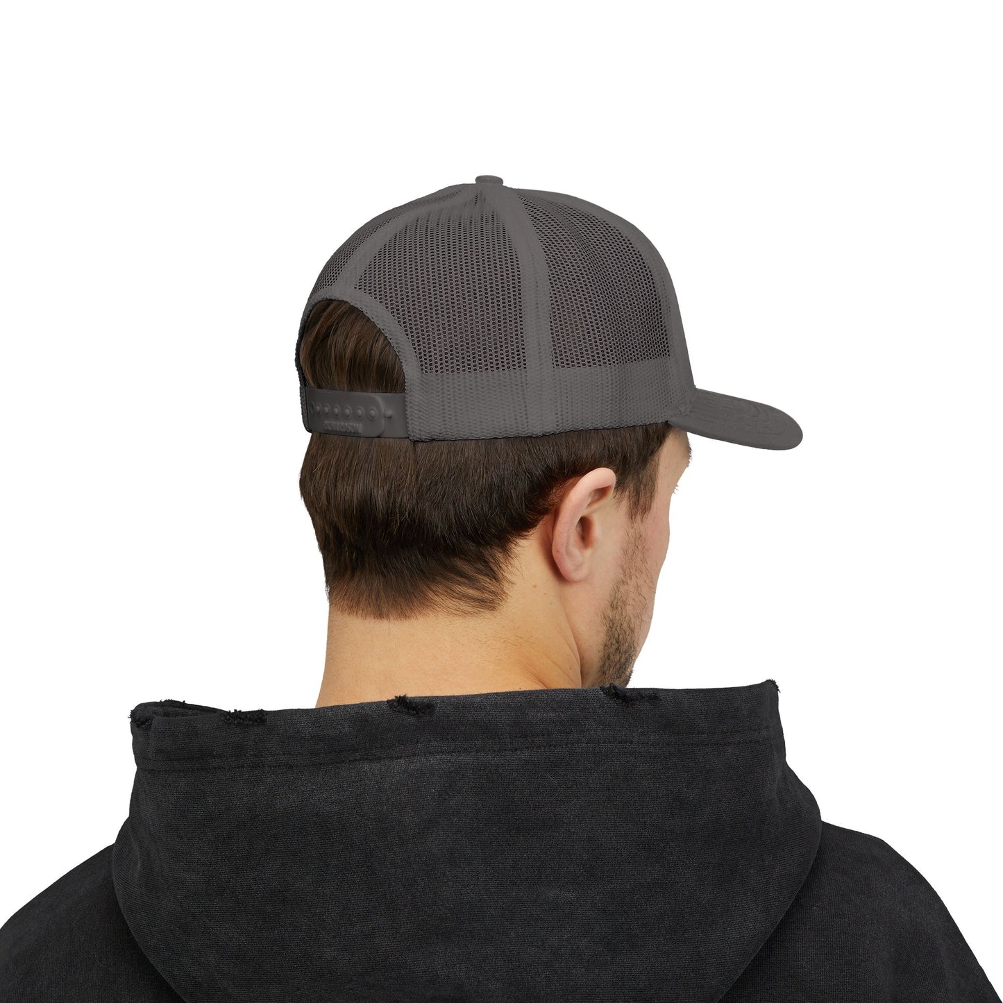 I BRING THE WEIRD Snapback Trucker Cap - Silver