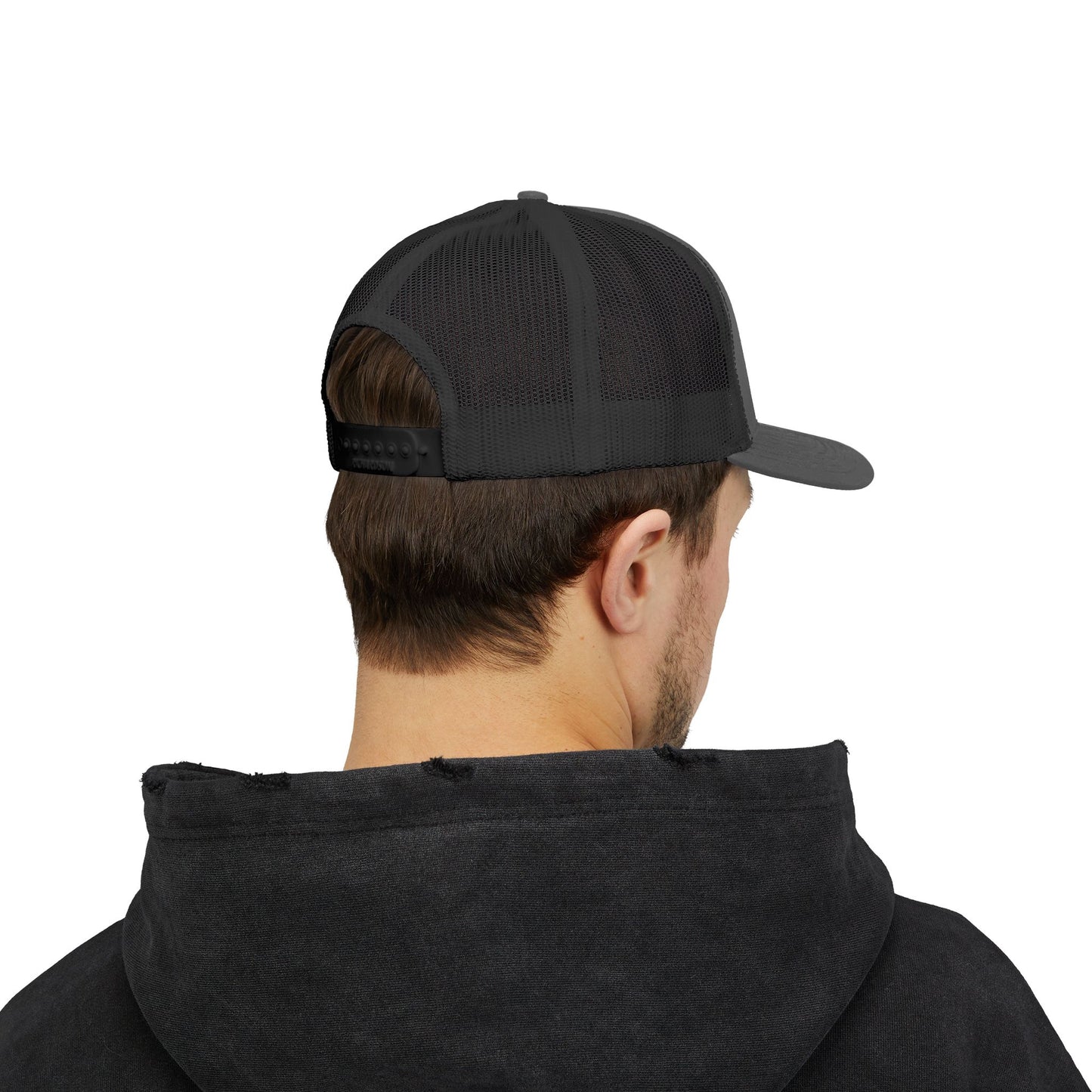 I BRING THE WEIRD Snapback Trucker Cap - Silver