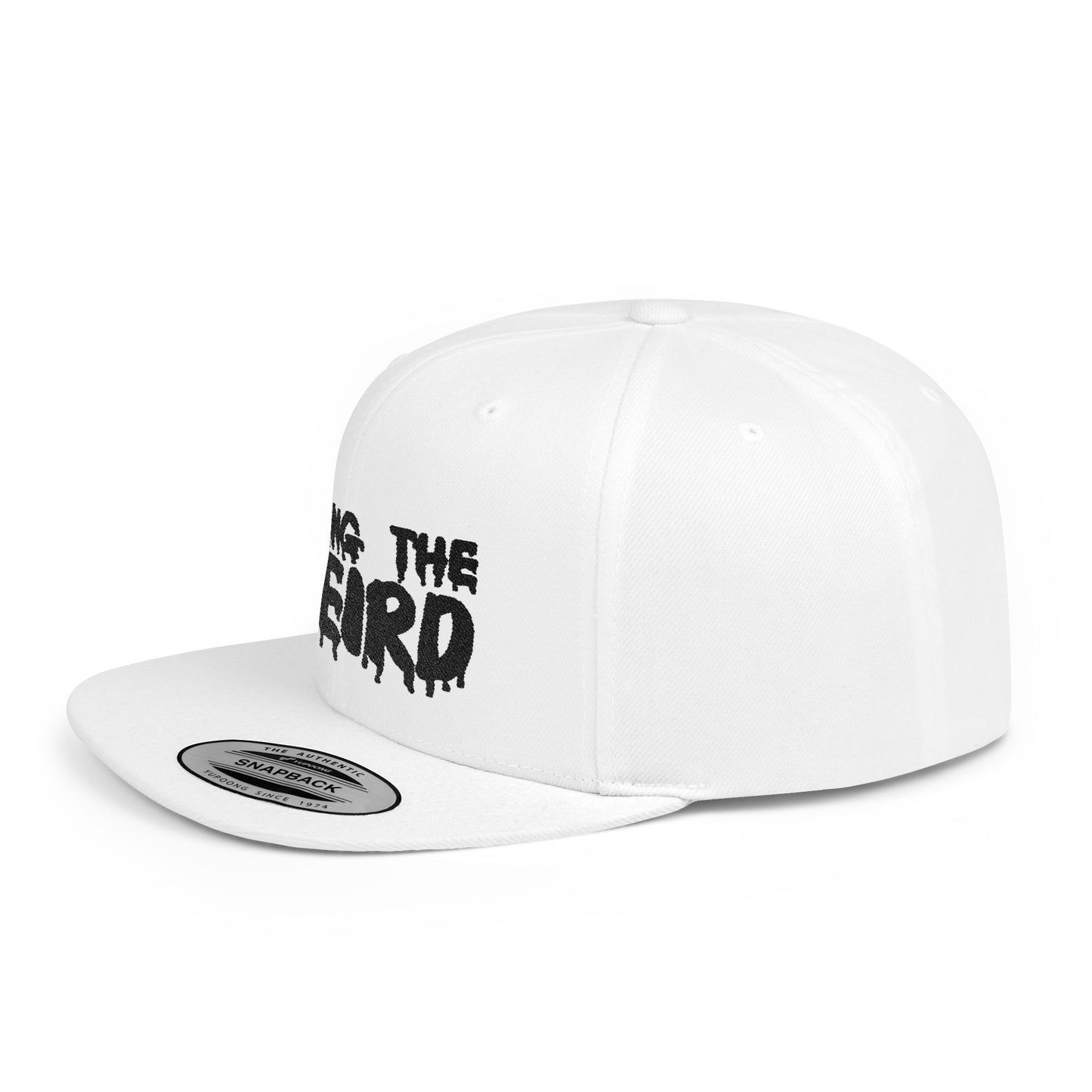 I BRING THE WEIRD Classic Flat Bill Trucker Cap - Black