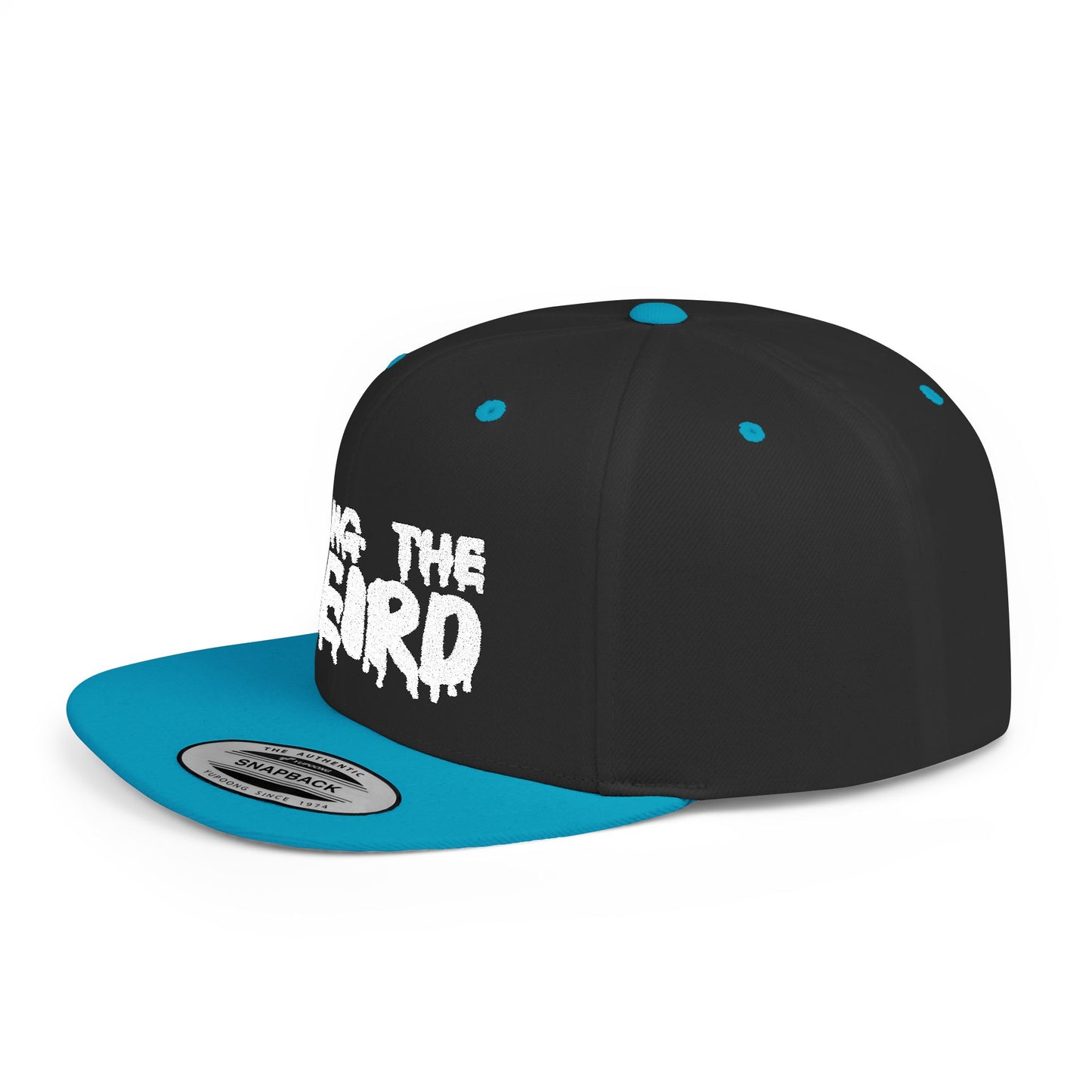 I BRING THE WEIRD Classic Flat Bill Trucker Cap - White