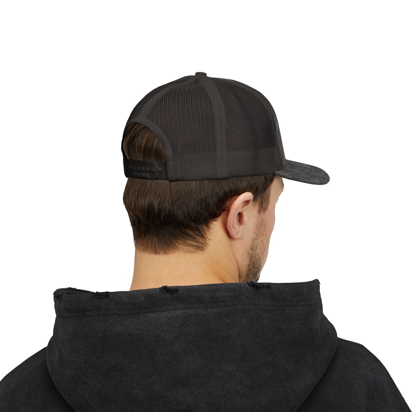 I BRING THE WEIRD Snapback Trucker Cap - Silver
