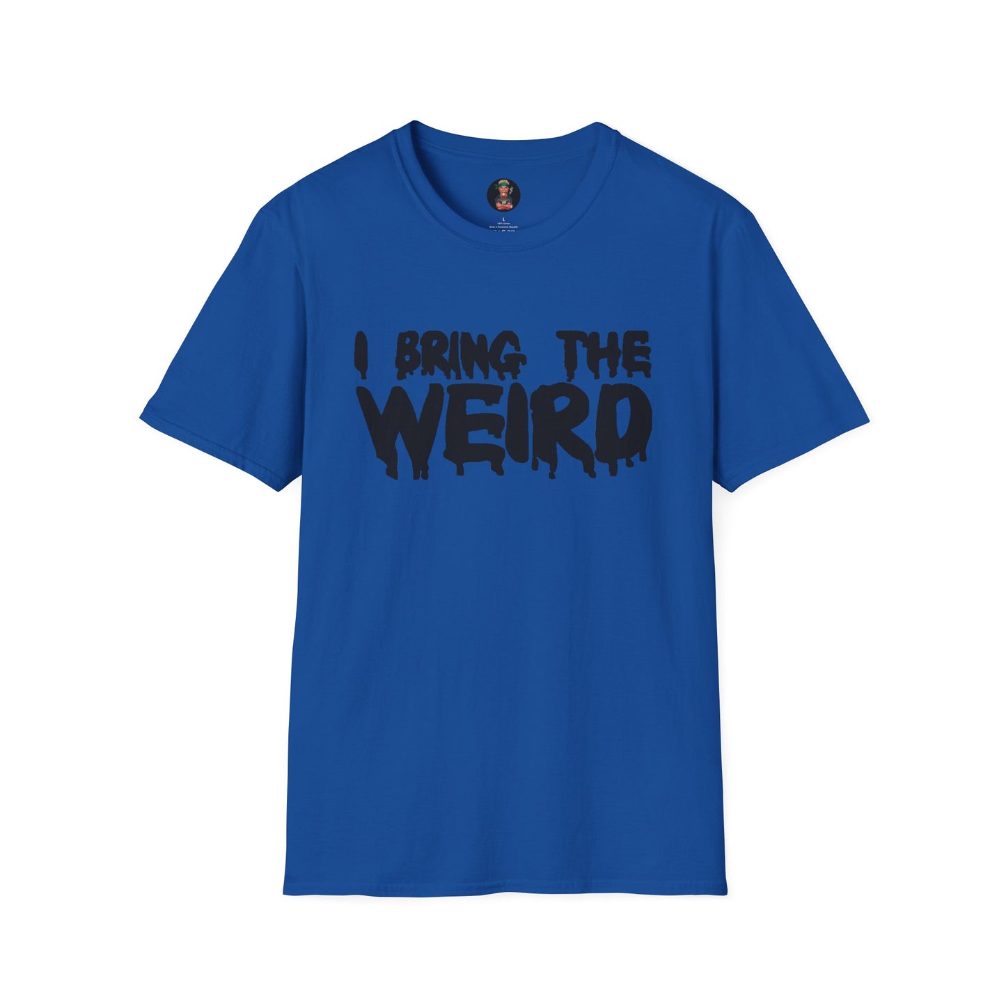 I BRING THE WEIRD T- Shirt - Blue/Black