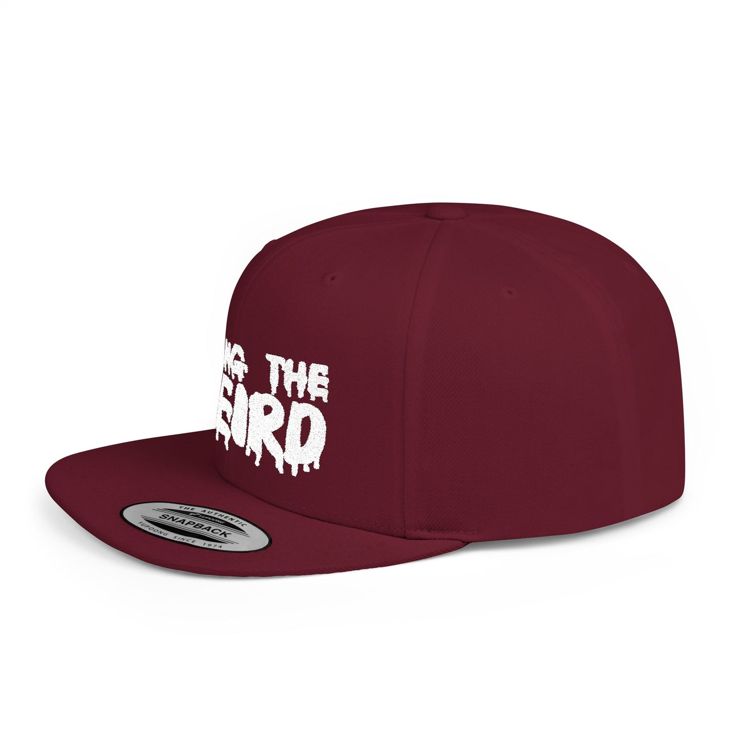 I BRING THE WEIRD Classic Flat Bill Trucker Cap - White