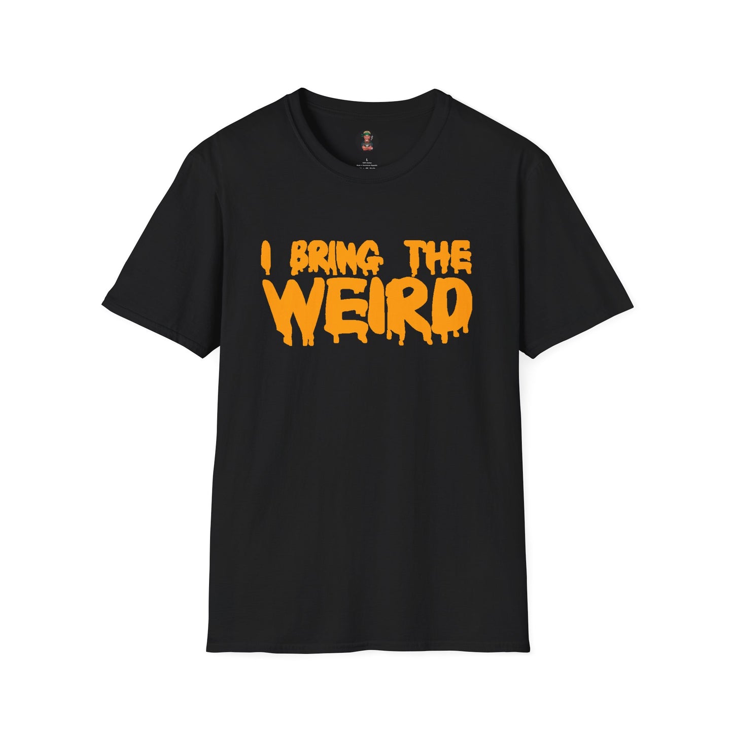 I BRING THE WEIRD T- Shirt - Black/Orange