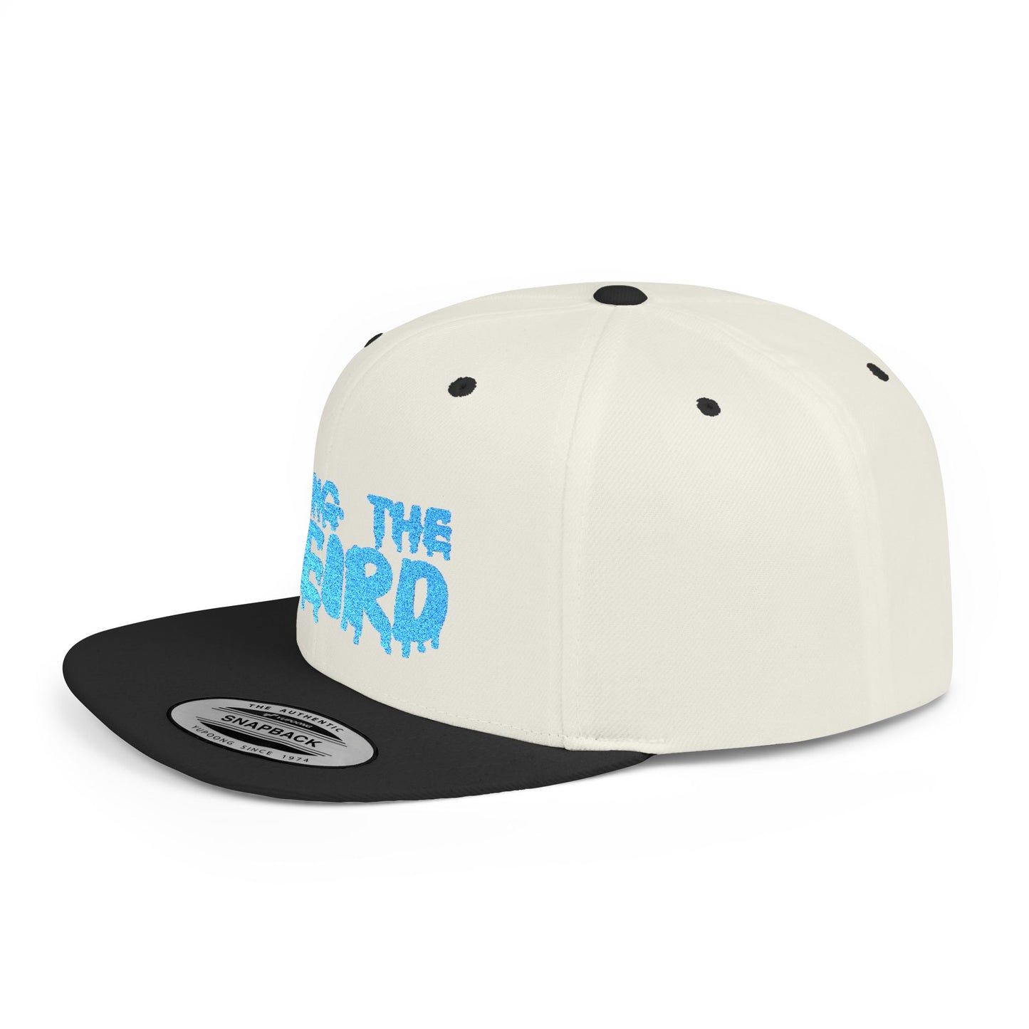 I BRING THE WEIRD Classic Flat Bill Trucker Cap - Teal