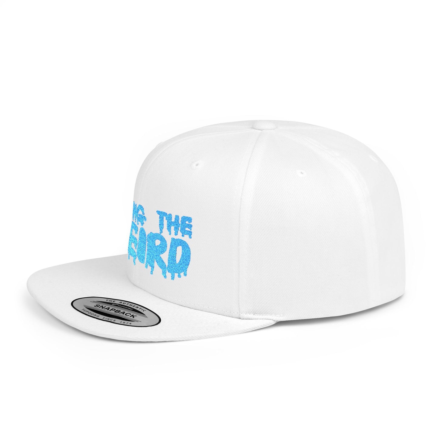 I BRING THE WEIRD Classic Flat Bill Trucker Cap - Teal