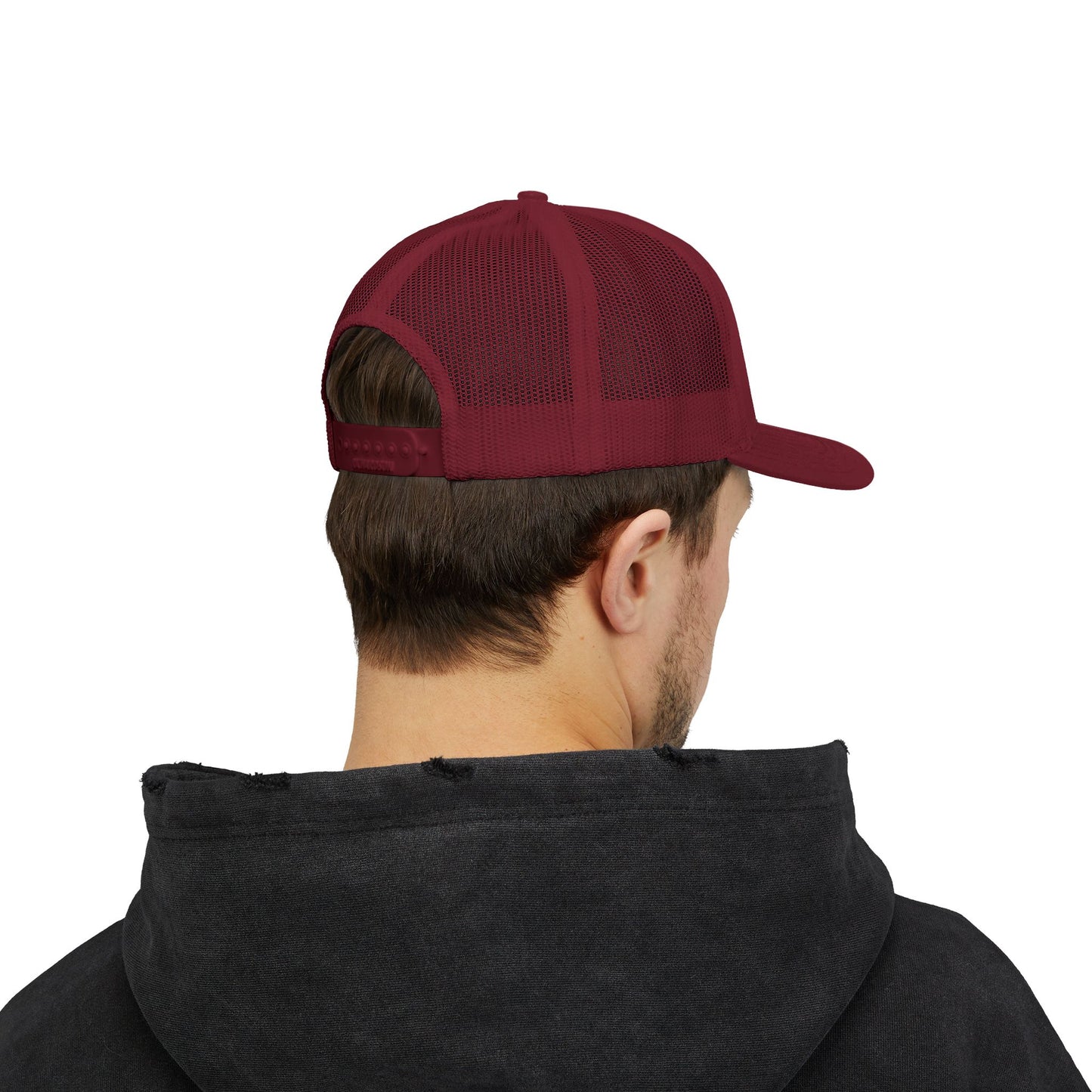 I BRING THE WEIRD Snapback Trucker Cap - Silver