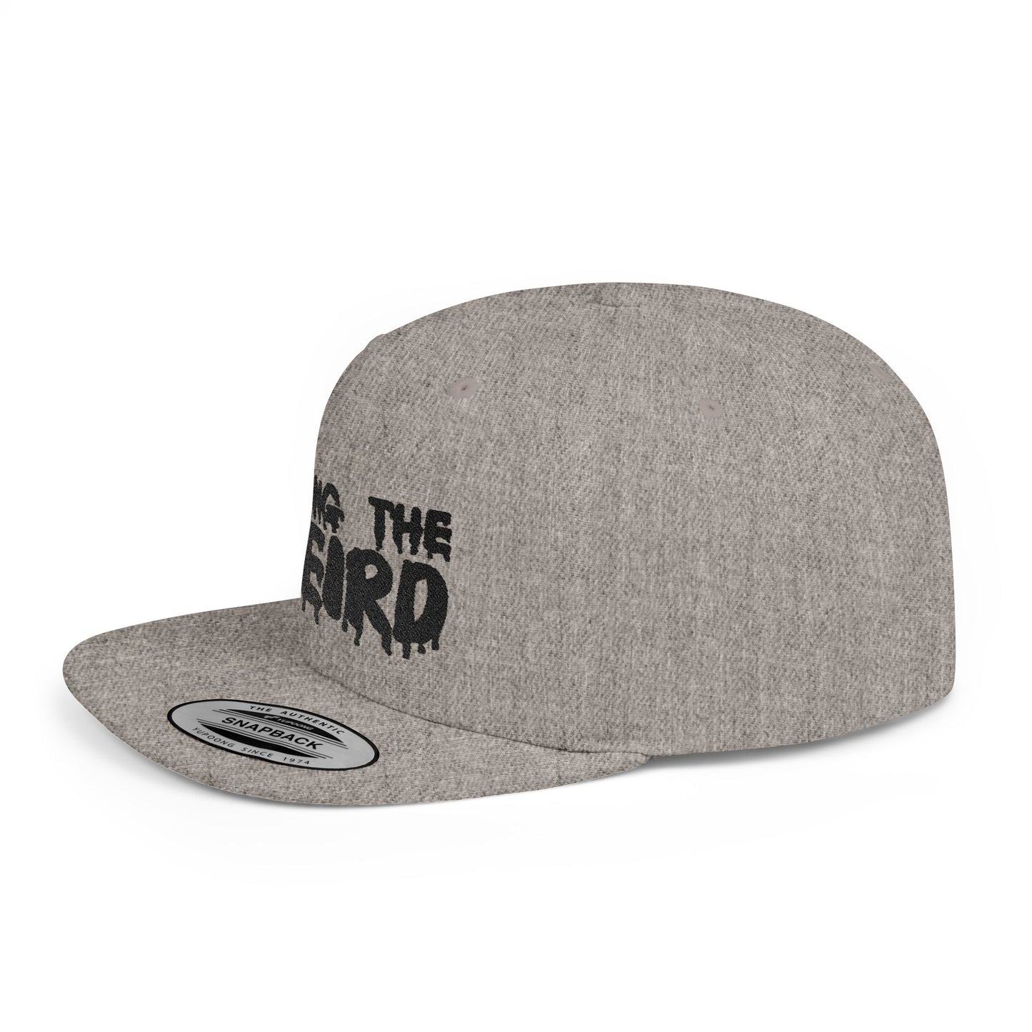 I BRING THE WEIRD Classic Flat Bill Trucker Cap - Black