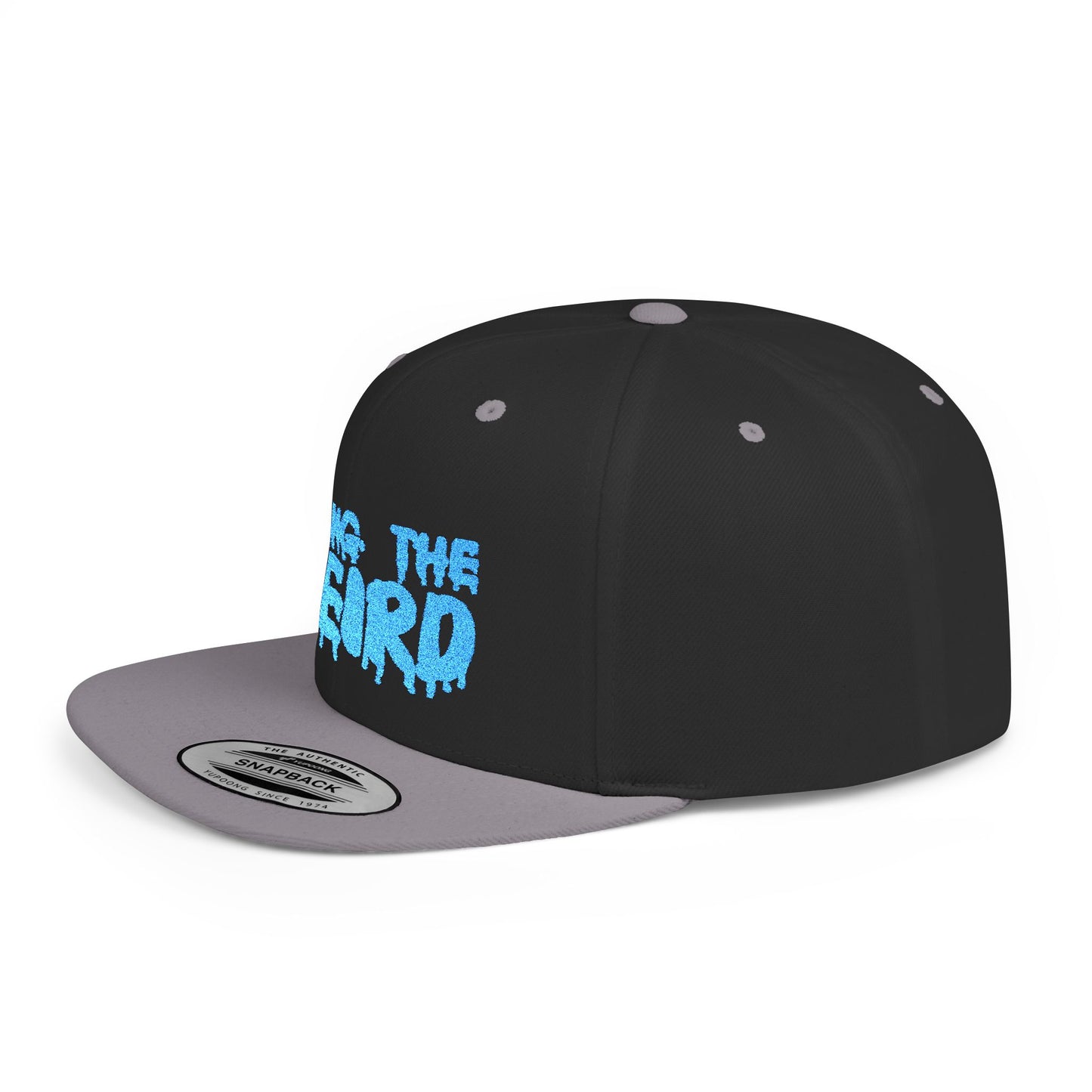 I BRING THE WEIRD Classic Flat Bill Trucker Cap - Teal
