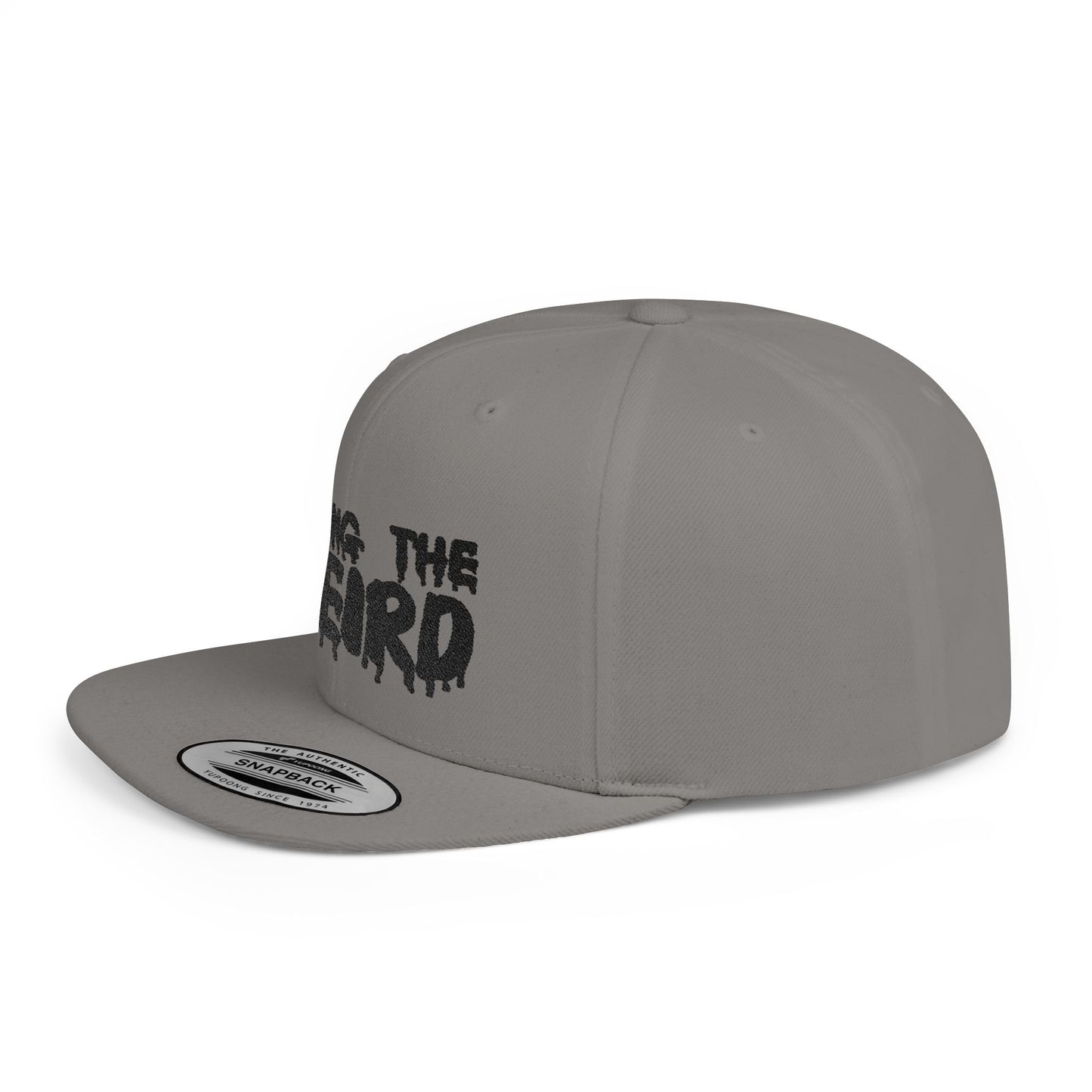 I BRING THE WEIRD Classic Flat Bill Trucker Cap - Black
