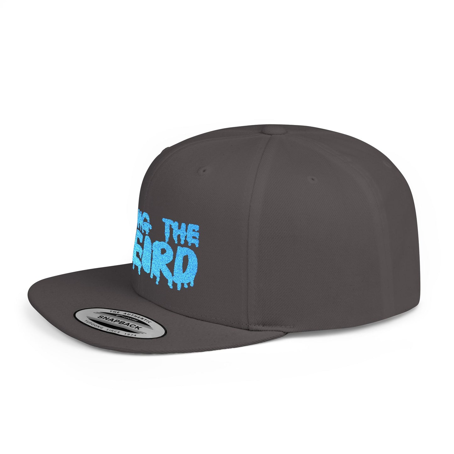 I BRING THE WEIRD Classic Flat Bill Trucker Cap - Teal