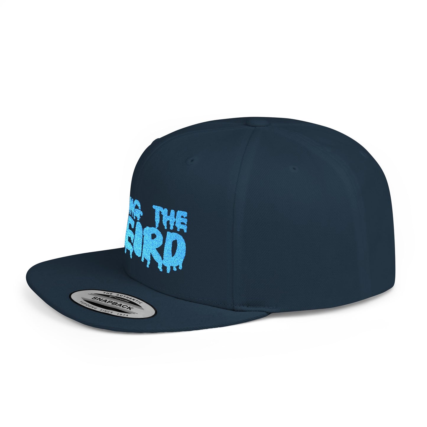 I BRING THE WEIRD Classic Flat Bill Trucker Cap - Teal