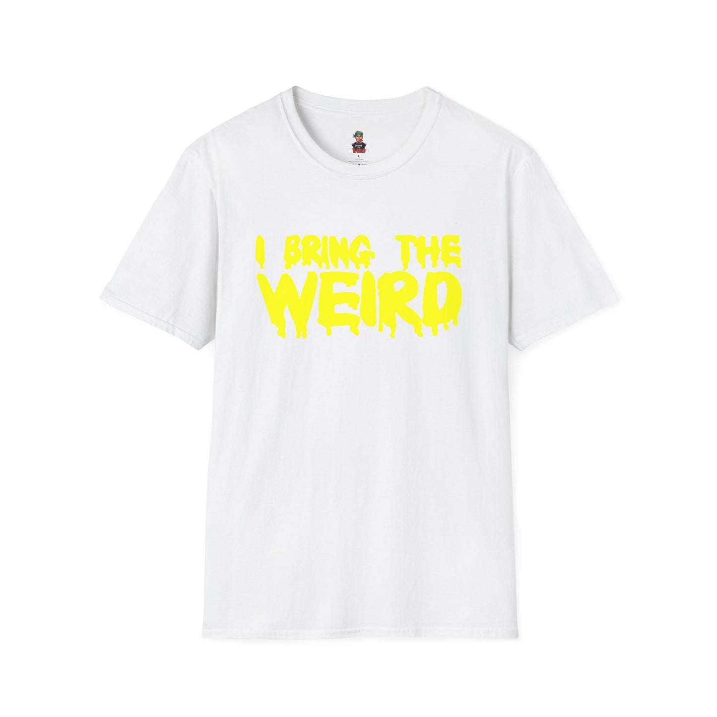 I BRING THE WEIRD T- Shirt - White/Yellow
