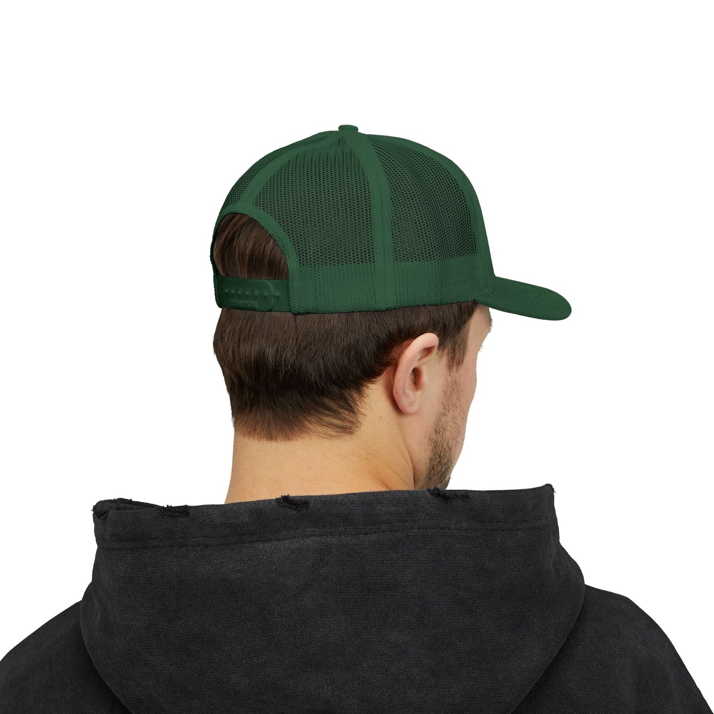 I BRING THE WEIRD Snapback Trucker Cap - Silver