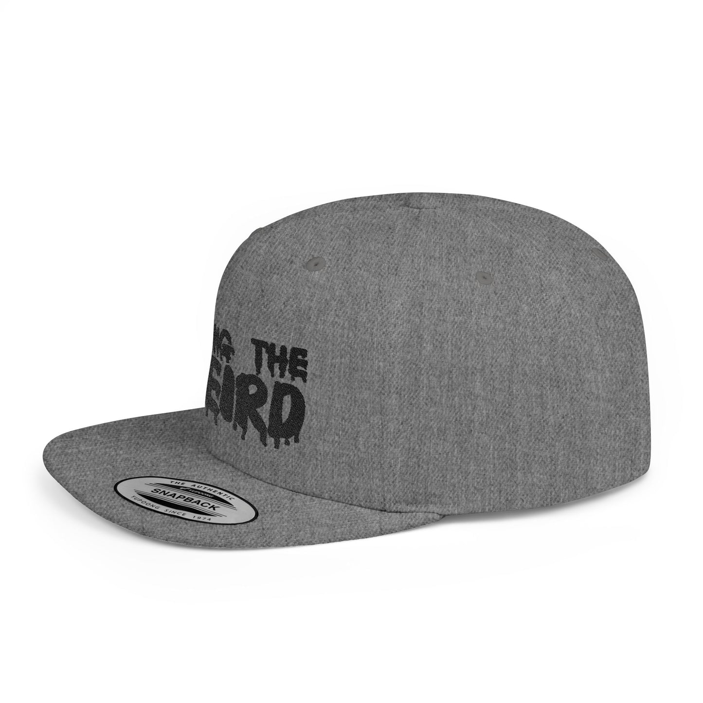 I BRING THE WEIRD Classic Flat Bill Trucker Cap - Black