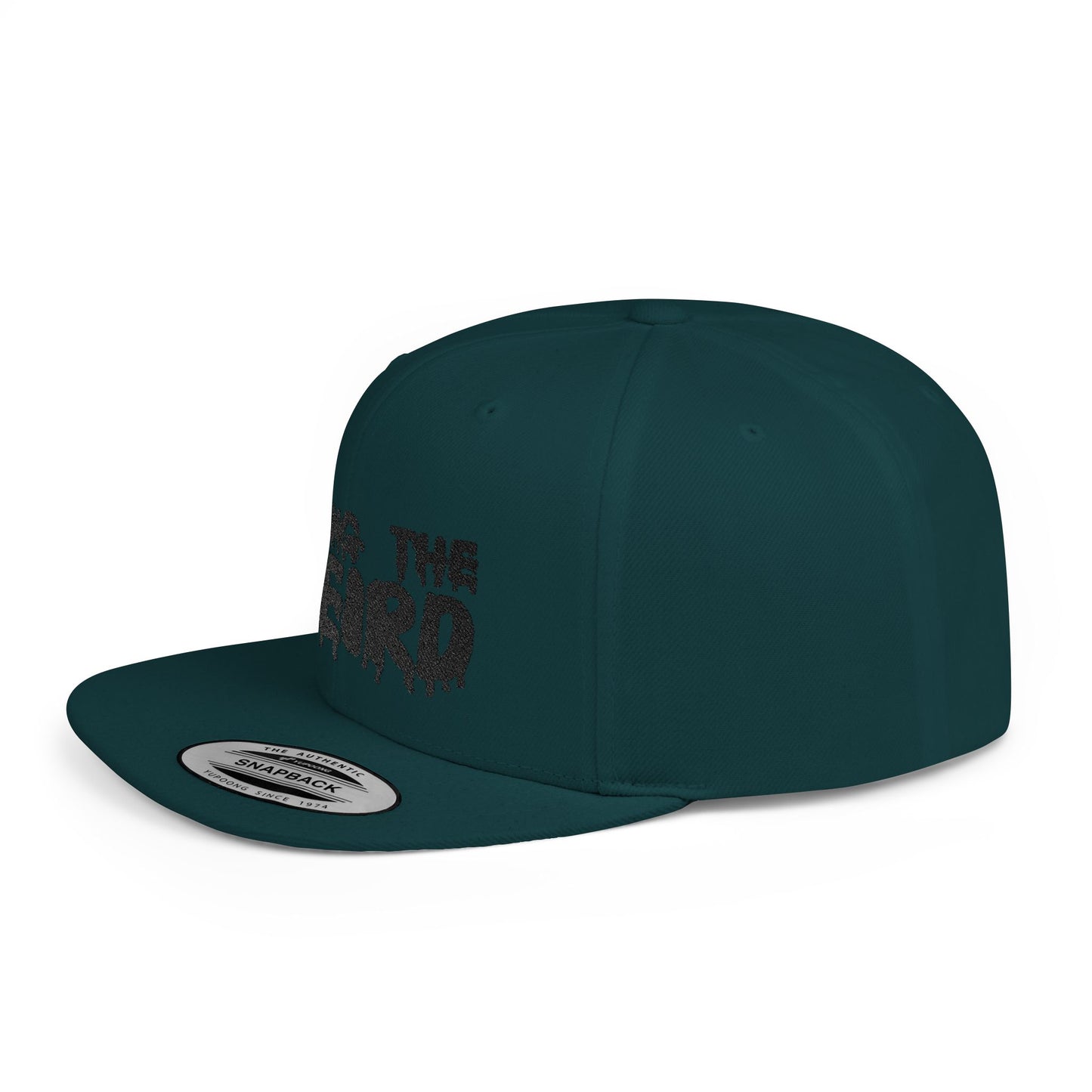 I BRING THE WEIRD Classic Flat Bill Trucker Cap - Black