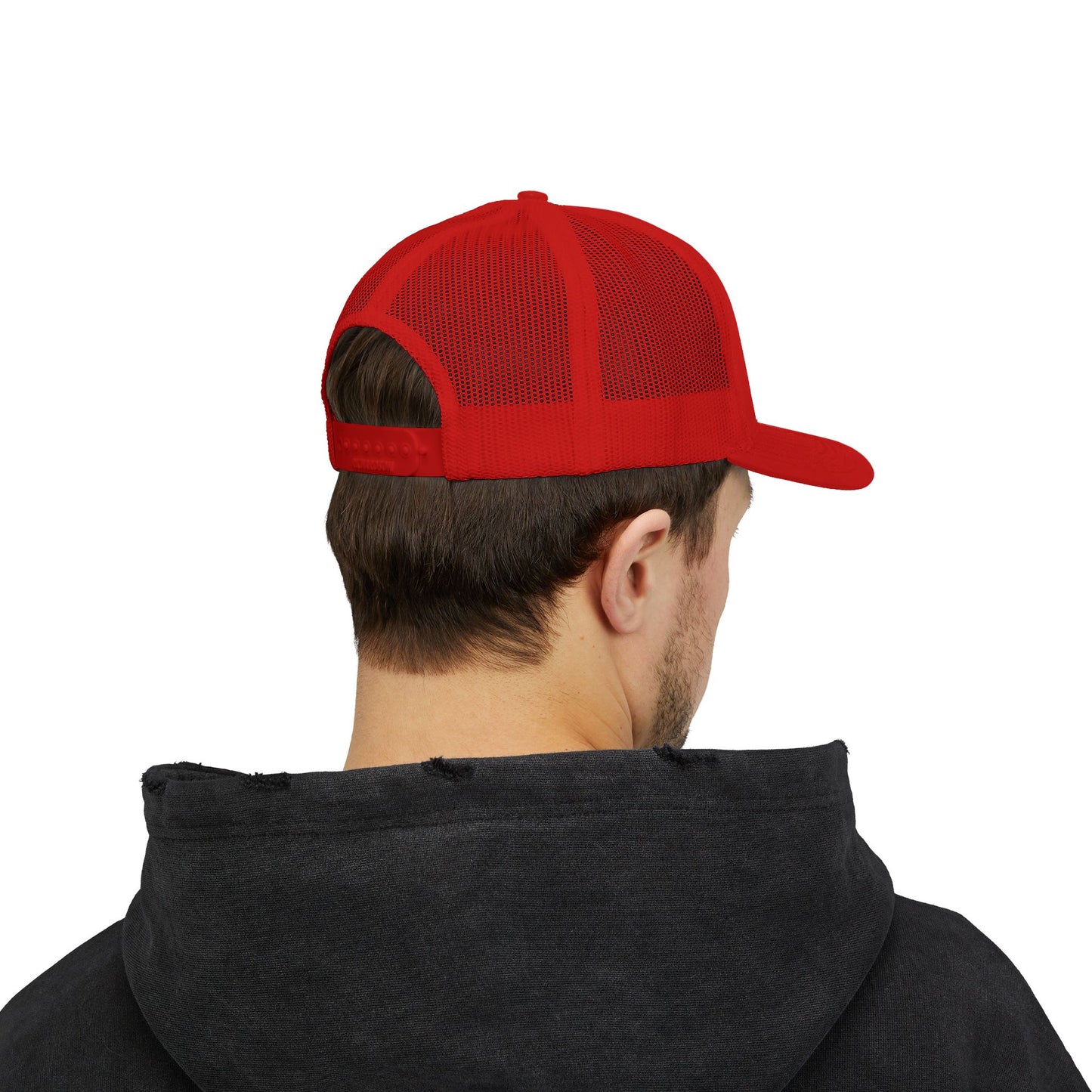 I BRING THE WEIRD Snapback Trucker Cap - Silver