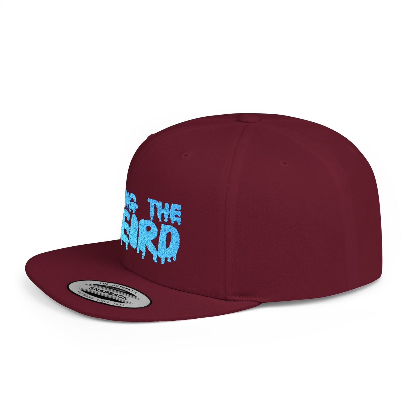 I BRING THE WEIRD Classic Flat Bill Trucker Cap - Teal