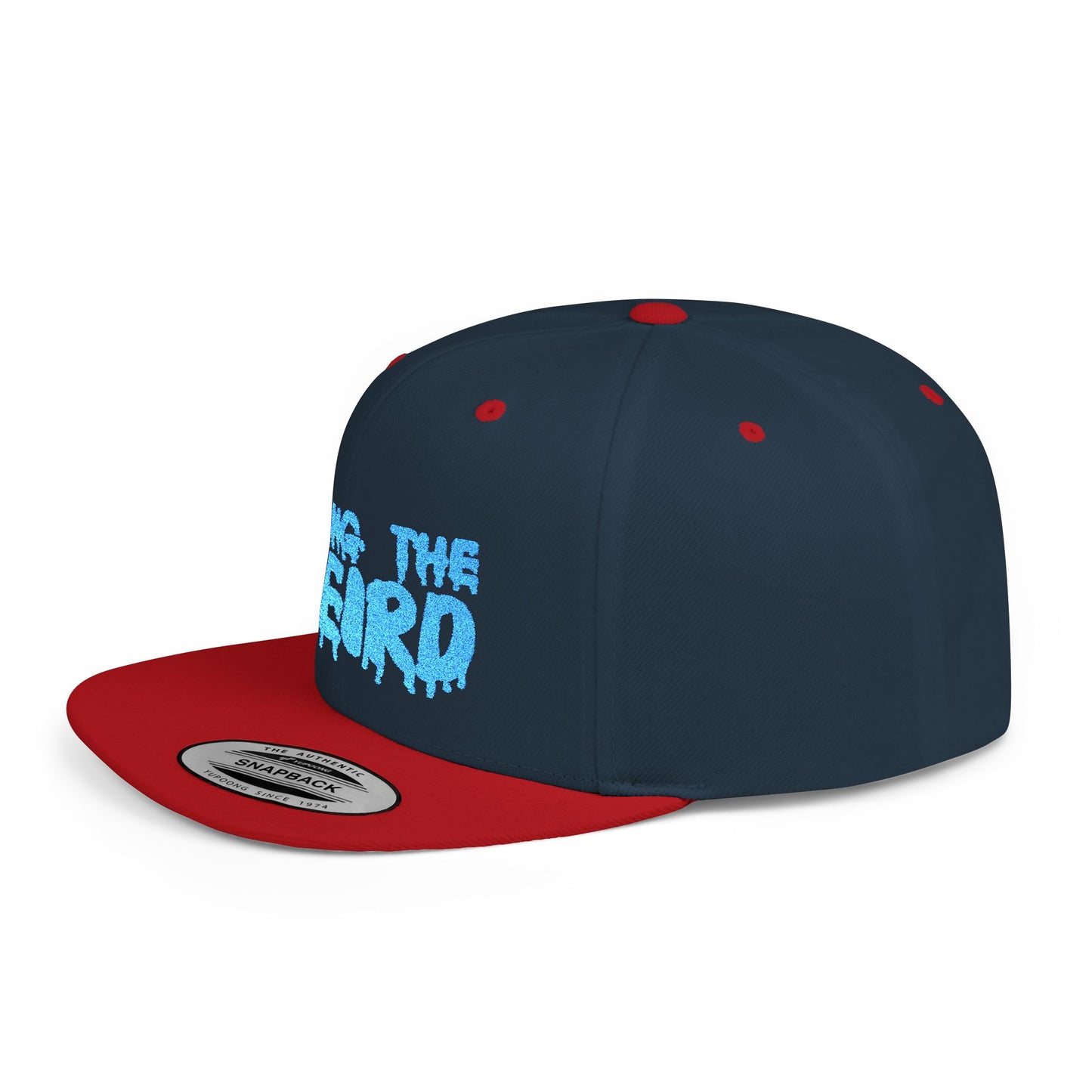I BRING THE WEIRD Classic Flat Bill Trucker Cap - Teal