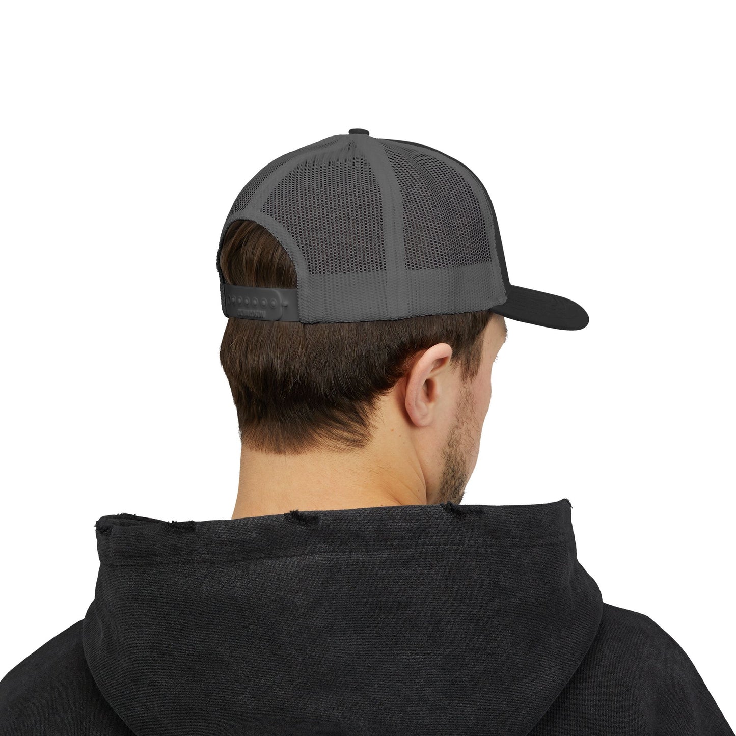 I BRING THE WEIRD Snapback Trucker Cap - Silver