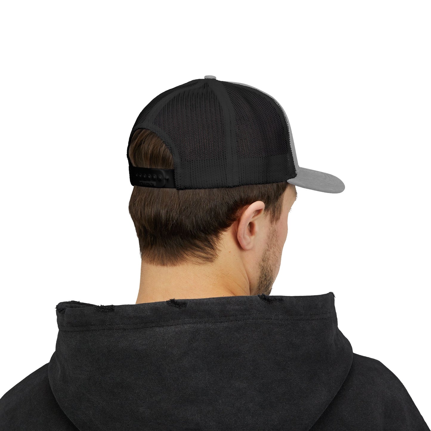 I BRING THE WEIRD Snapback Trucker Cap - Silver