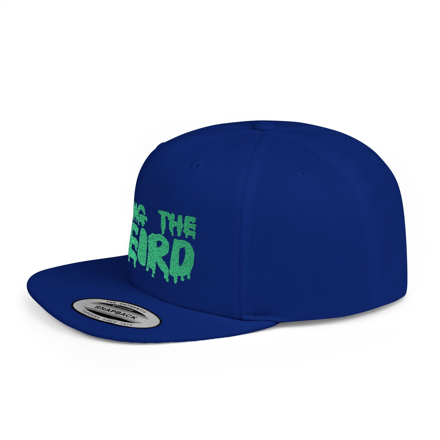 I BRING THE WEIRD Classic Flat Bill Trucker Cap - Green