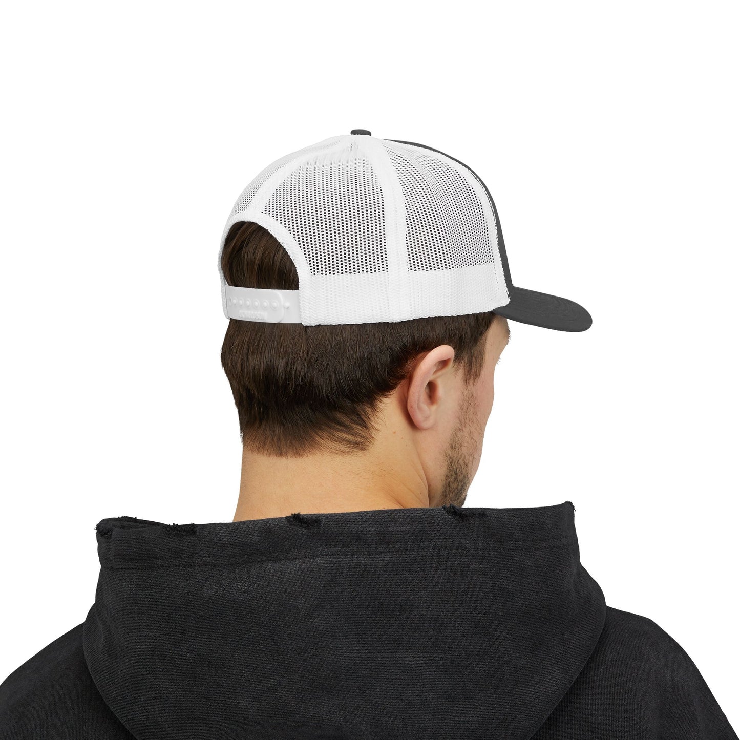 I BRING THE WEIRD Snapback Trucker Cap - Silver
