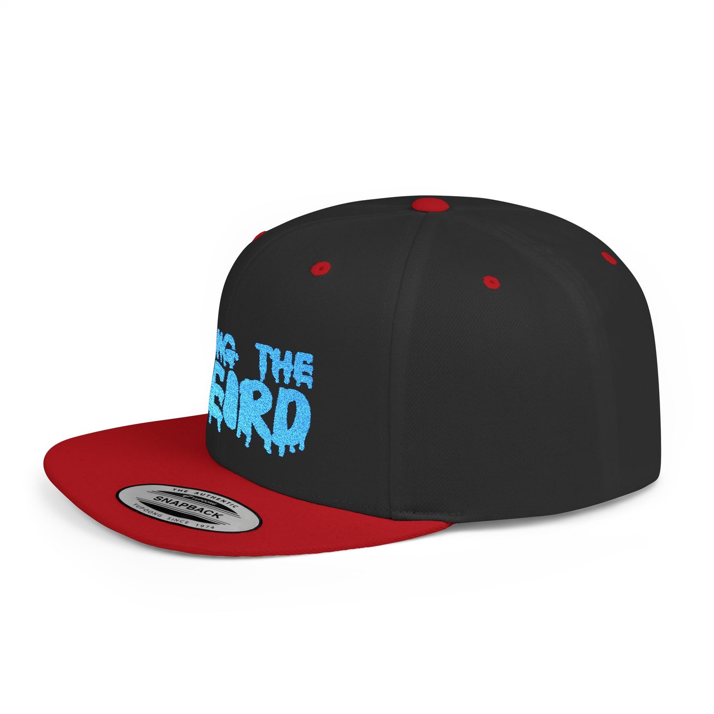 I BRING THE WEIRD Classic Flat Bill Trucker Cap - Teal