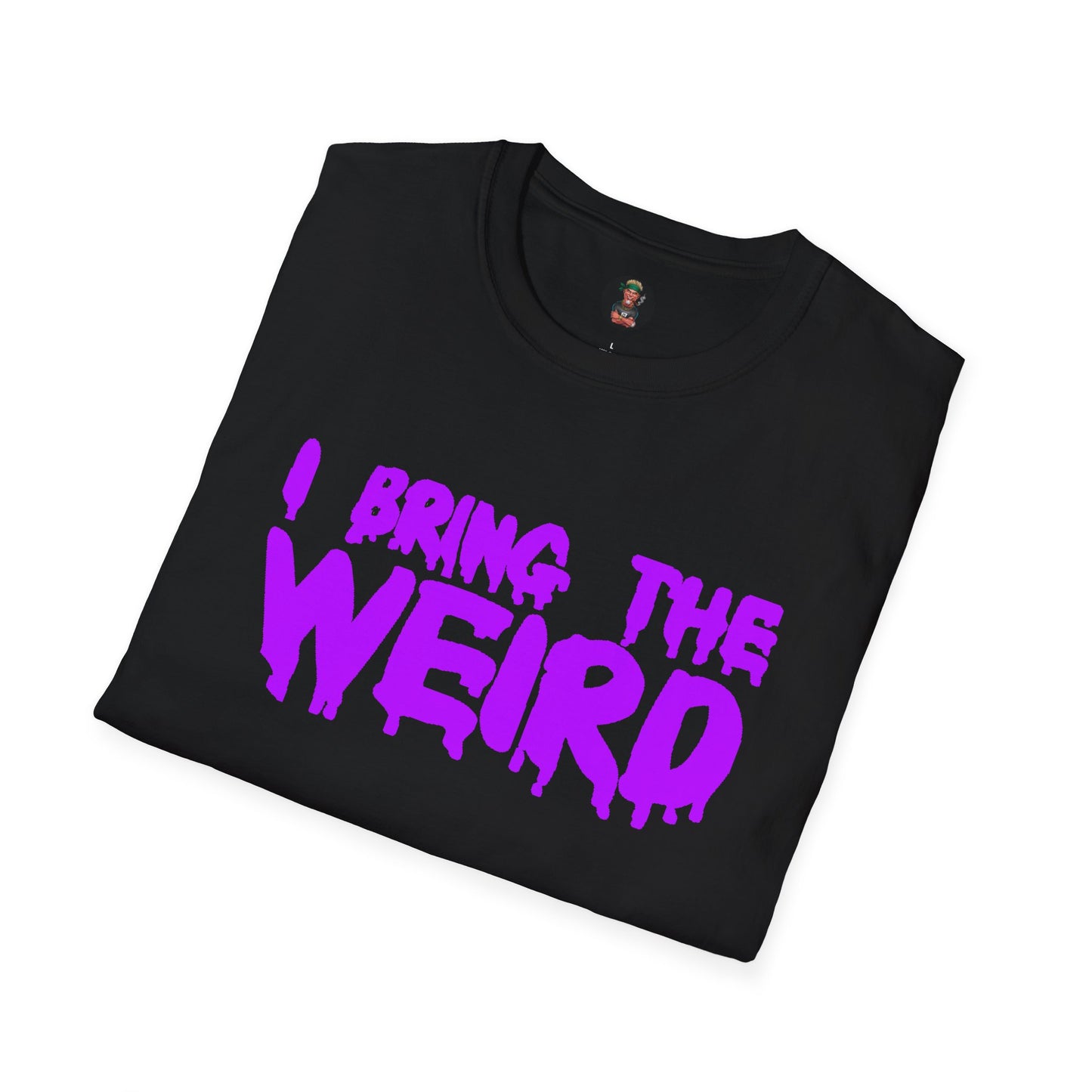 I BRING THE WEIRD T- Shirt - Black/Purple