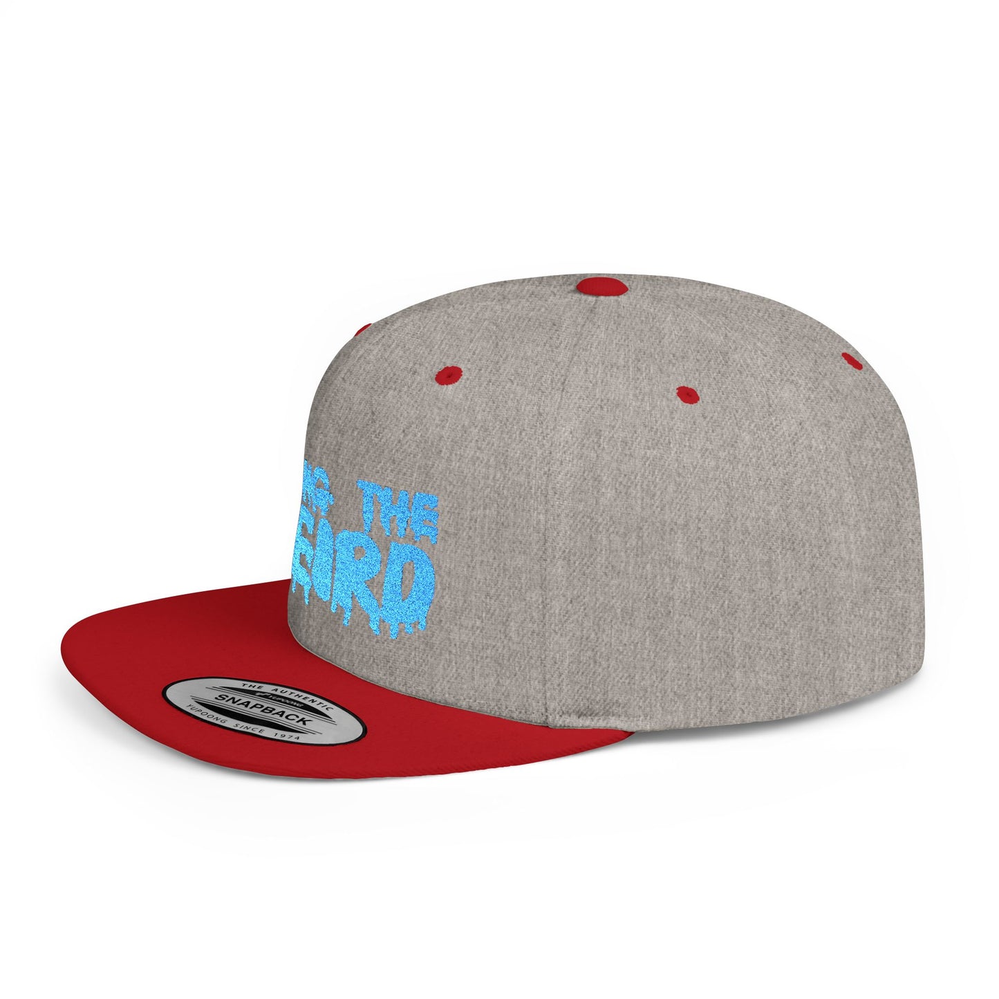 I BRING THE WEIRD Classic Flat Bill Trucker Cap - Teal