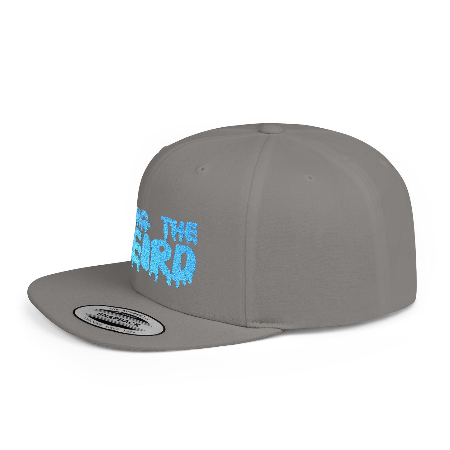 I BRING THE WEIRD Classic Flat Bill Trucker Cap - Teal