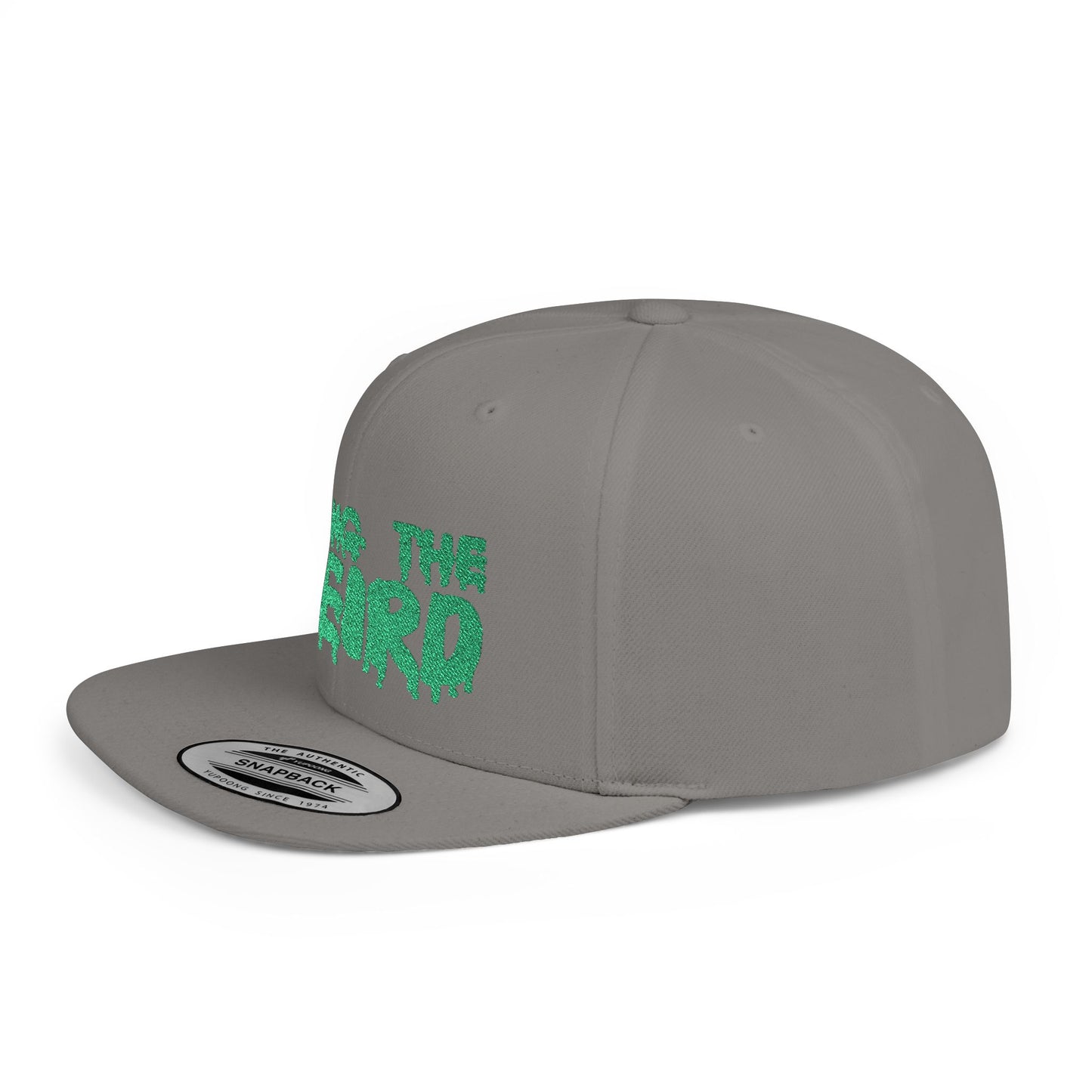 I BRING THE WEIRD Classic Flat Bill Trucker Cap - Green