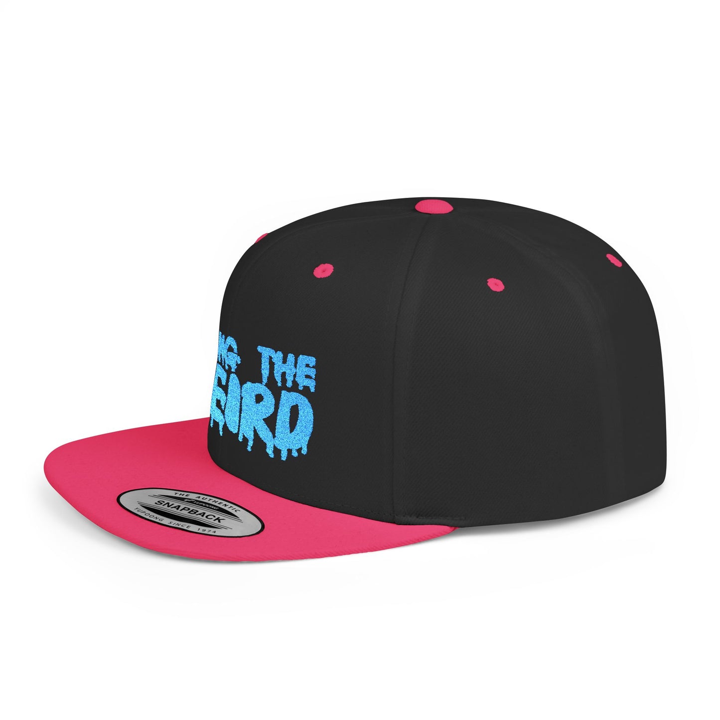 I BRING THE WEIRD Classic Flat Bill Trucker Cap - Teal