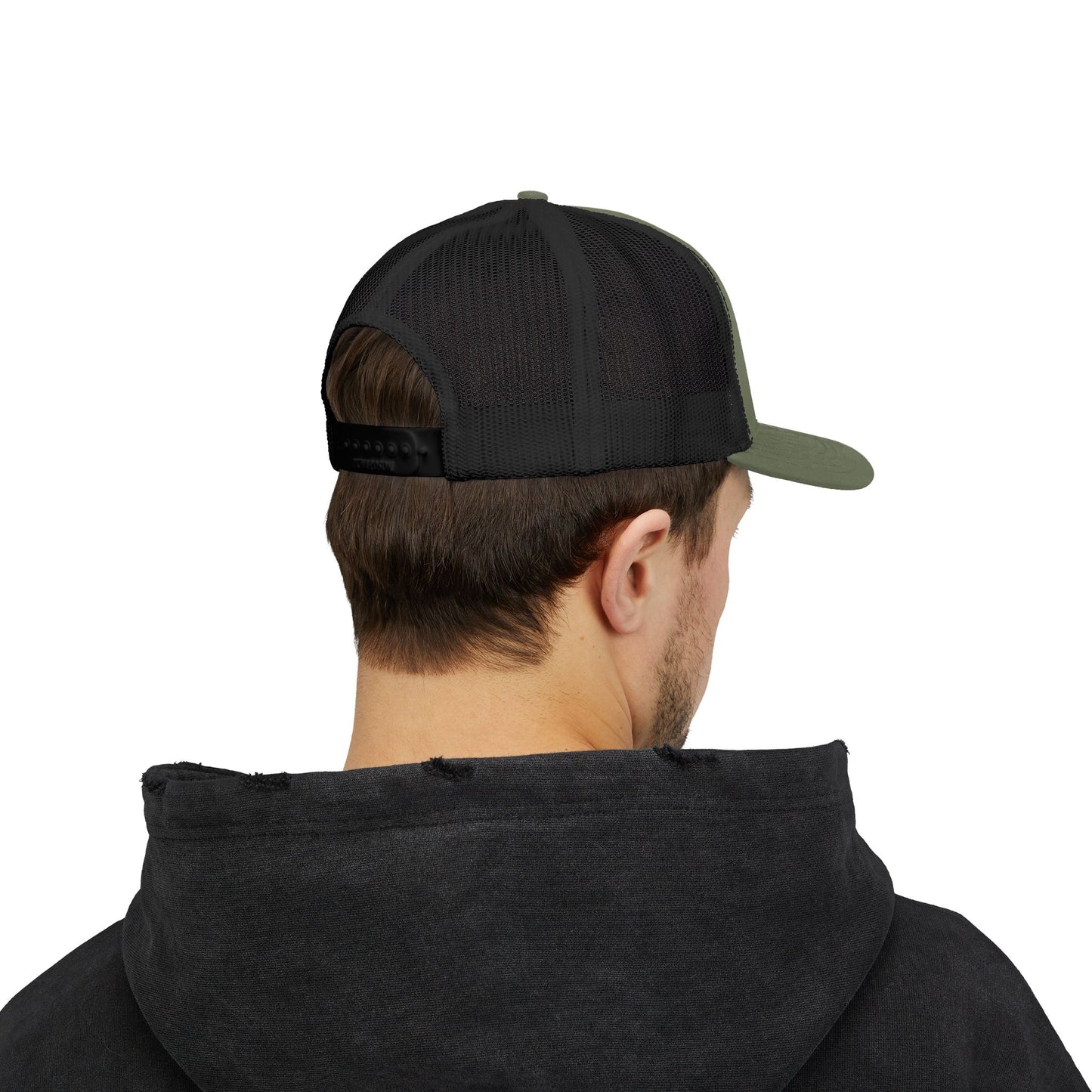 I BRING THE WEIRD Snapback Trucker Cap - Silver