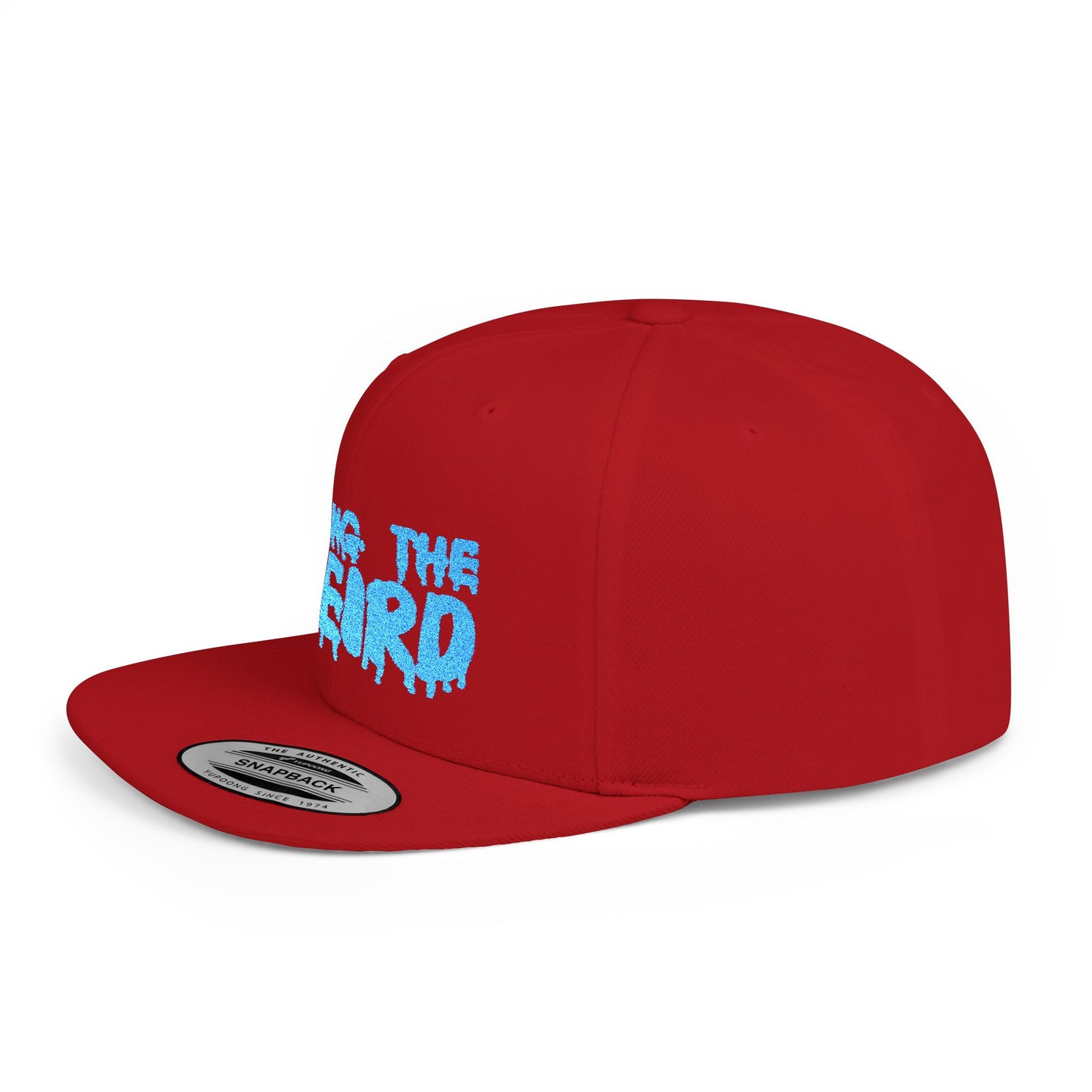 I BRING THE WEIRD Classic Flat Bill Trucker Cap - Teal