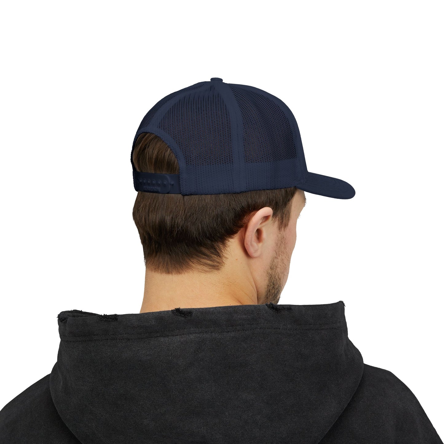 I BRING THE WEIRD Snapback Trucker Cap - Silver