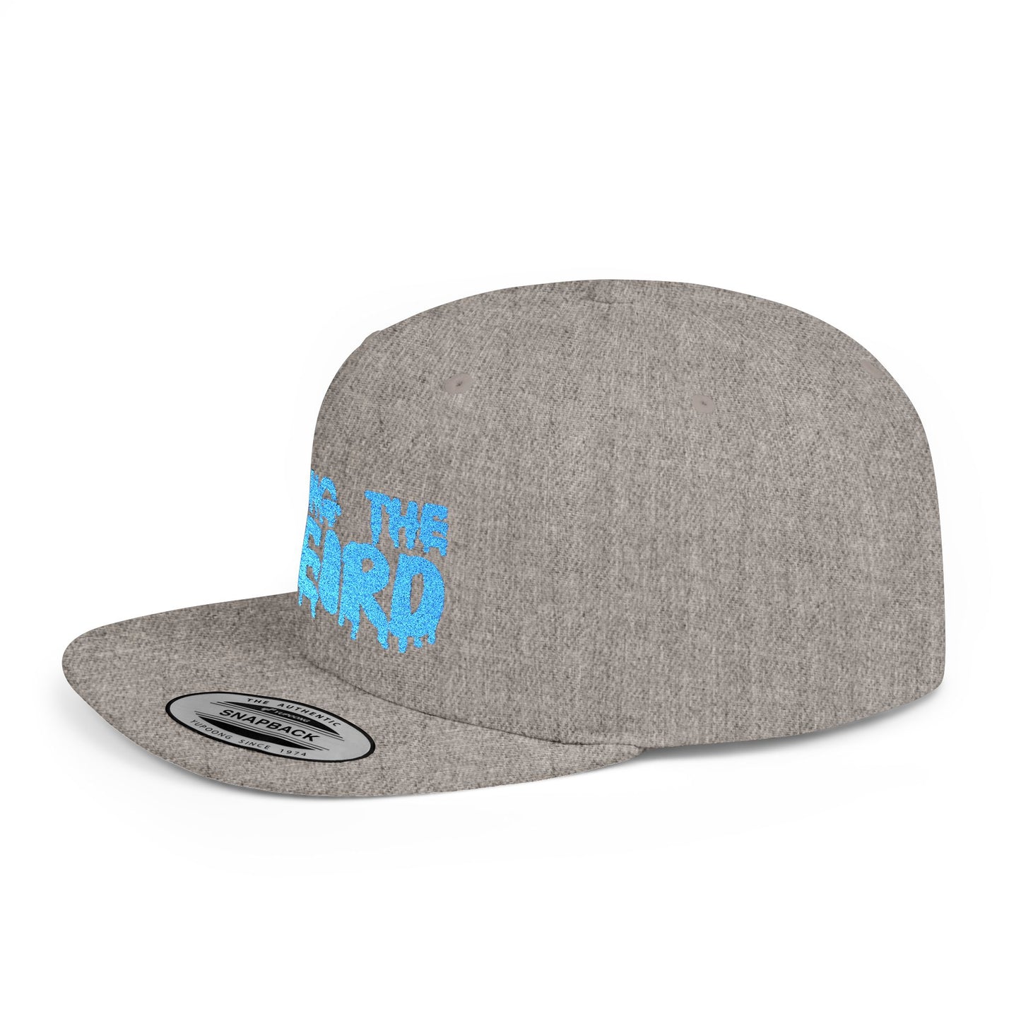 I BRING THE WEIRD Classic Flat Bill Trucker Cap - Teal