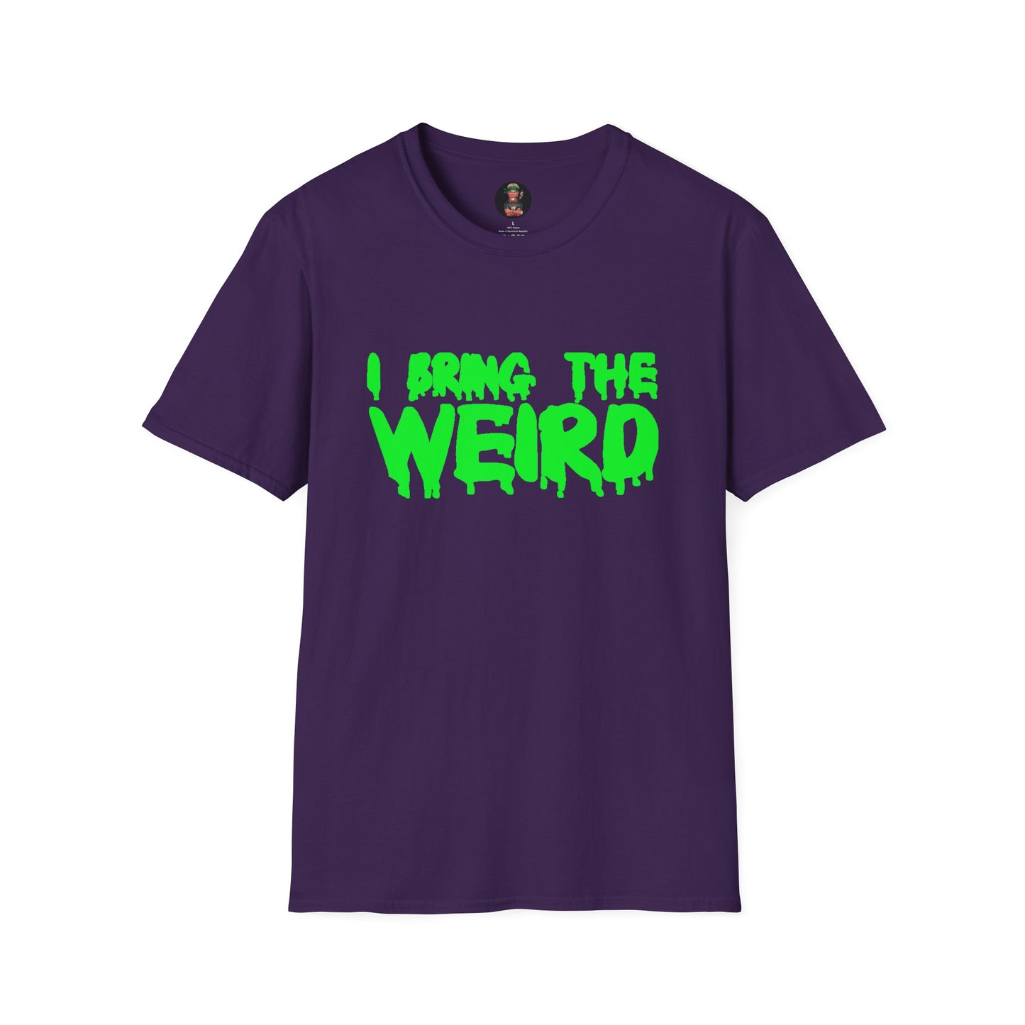 I BRING THE WEIRD T- Shirt - Purple/Green
