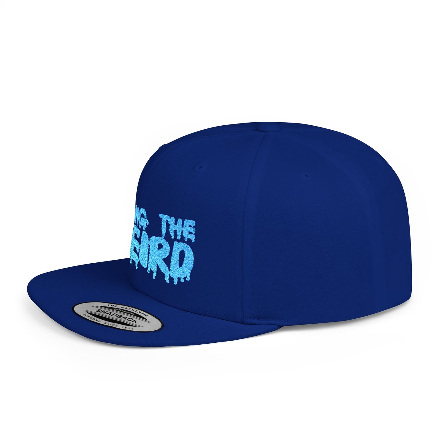 I BRING THE WEIRD Classic Flat Bill Trucker Cap - Teal